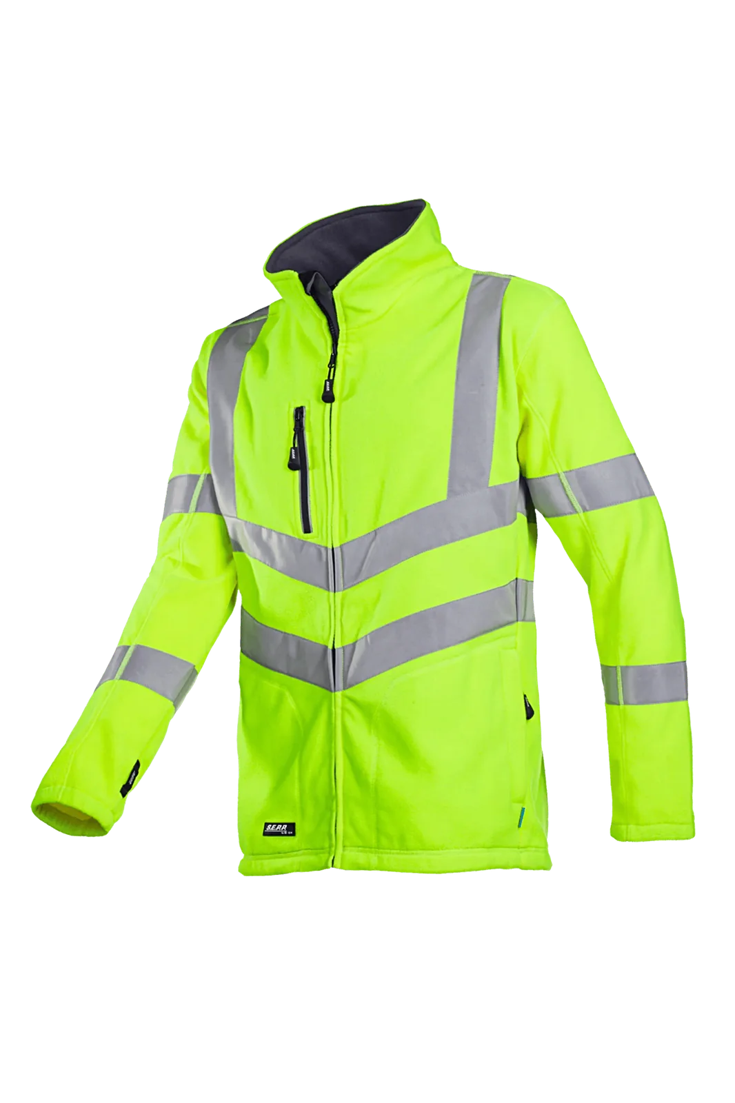 Sioen Mowett Signalisatie fleece jas Fluogeel
