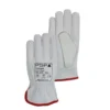 PSP 32-209 Nappaleren Werkhandschoen Wit/Rood