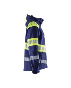 44942513 Softshell jack High Vis aanzicht 2