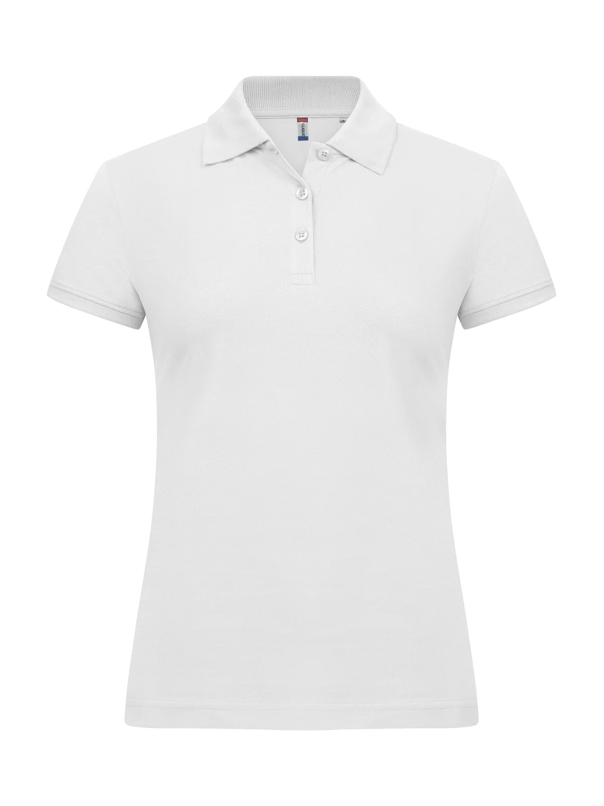 Clique Marion S/S 028246 Poloshirt Modern Fit Dames Wit