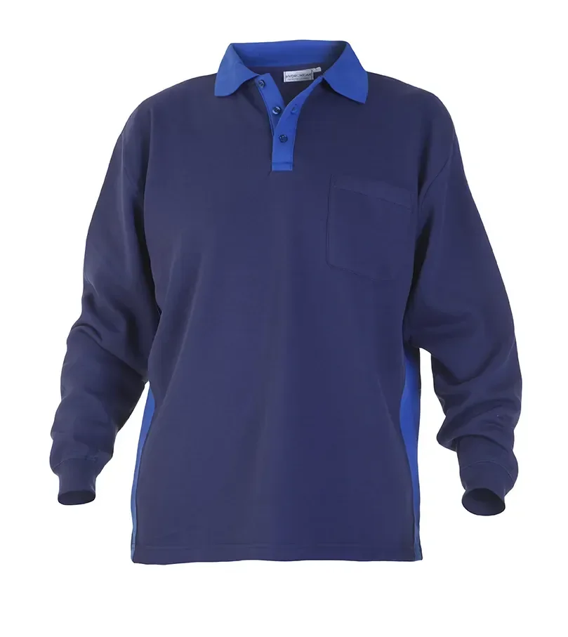 Hydrowear Sweater Tegelen Marine - Korenblauw