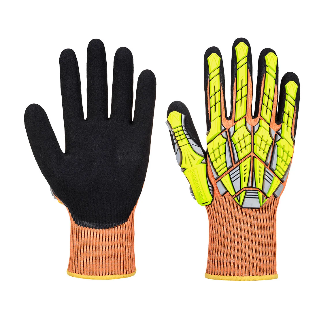 PORTWEST A727 DX VHR Impact handschoen Oranje
