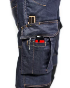 14971141 Service werkbroek denim aanzicht 3