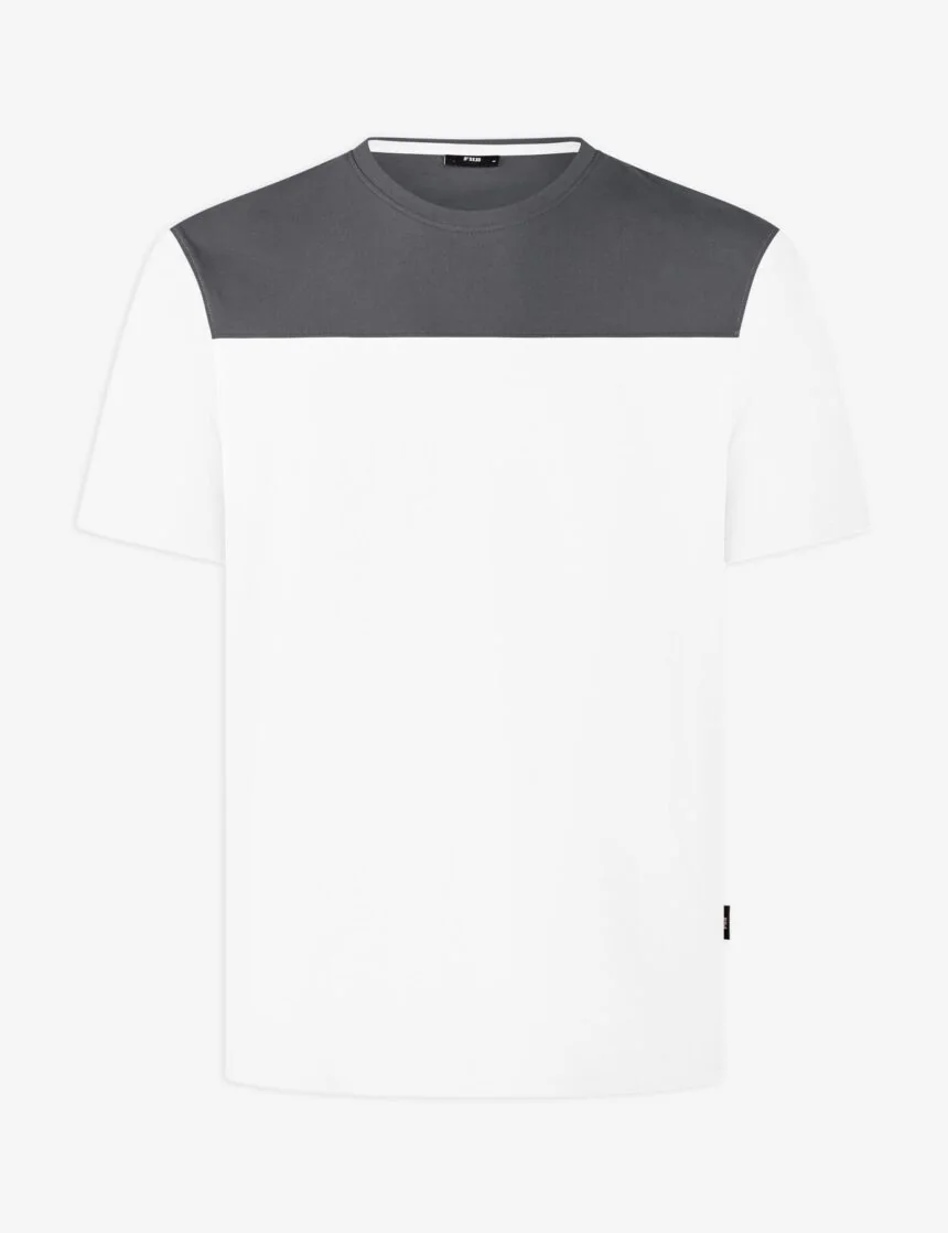FHB KNUT 822200 t-shirt Wit-antraciet