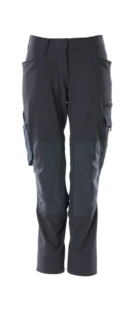 18078-511 Broek met kniezakken donkermarine