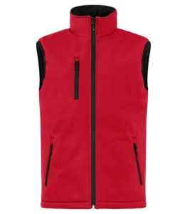 020958 Padded Softshell Bodywarmer Regular Fit aanzicht 1