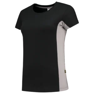 102003 T-shirt Bicolor Dames aanzicht 1