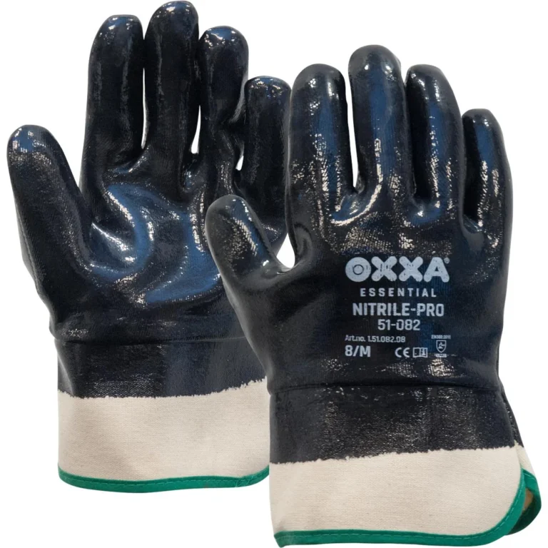OXXA Nitrile-Pro 51-082 handschoen Blauw / Wit