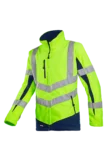 Senic Signalisatie fleece jas aanzicht 1