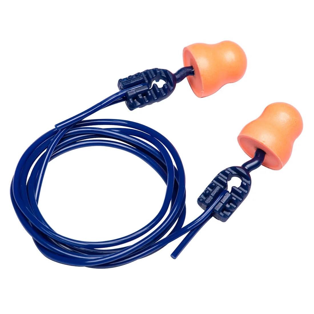 PORTWEST EP12 Easy Fit PU-schuim oordopjes met koord (200 paar) Oranje