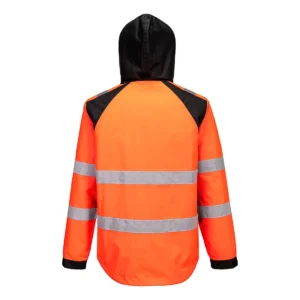 CD860 WX2 Eco Hi-Vis Regenjack aanzicht 2