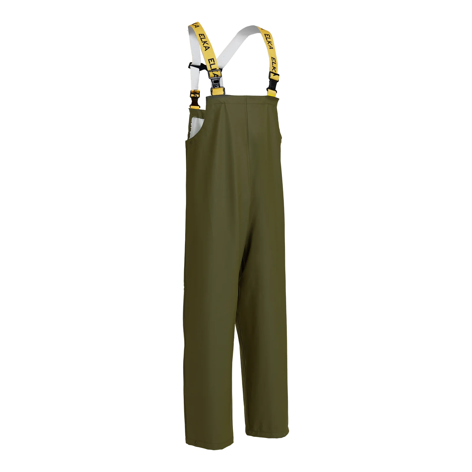 ELKA Rainwear 309900 bretelbroek Olijfgroen