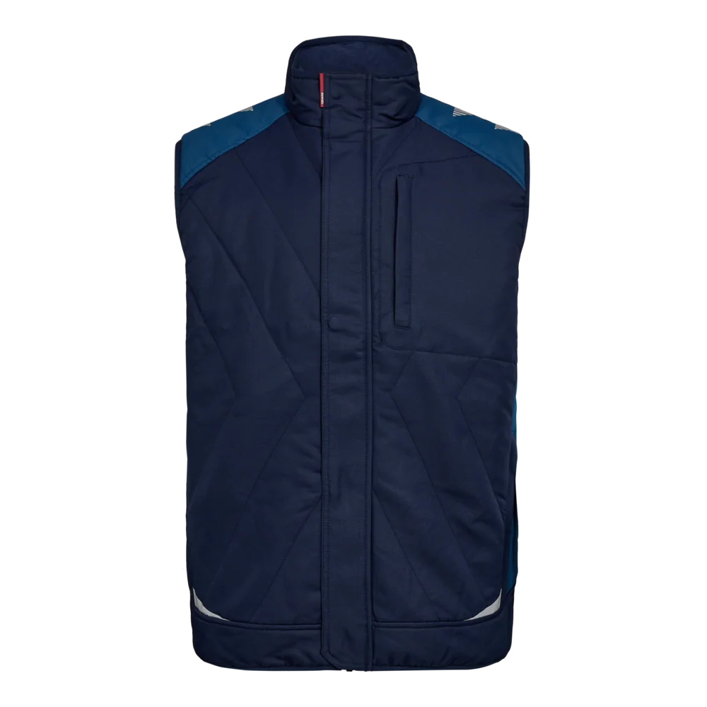 GALAXY gewatteerd bodywarmer Blue Ink/Dark Petrol