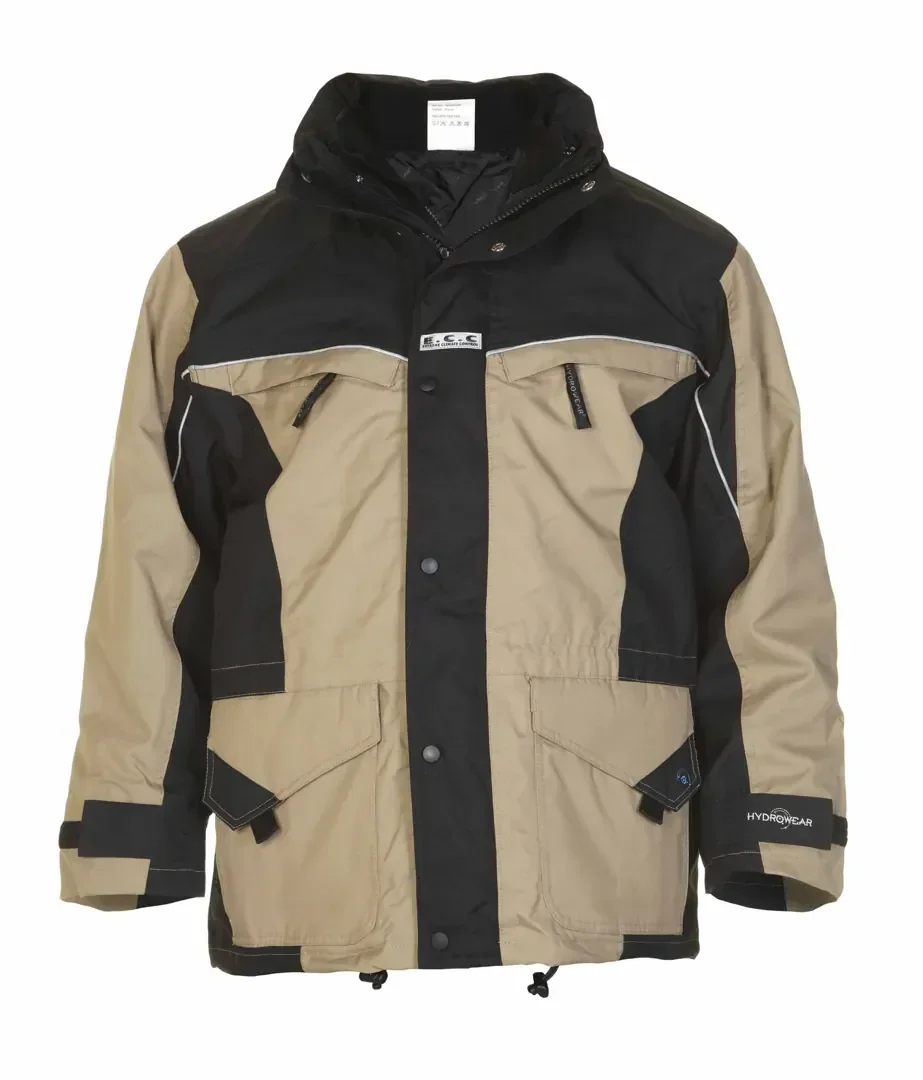Hydrowear Parka Kleve Zwart - Kaki