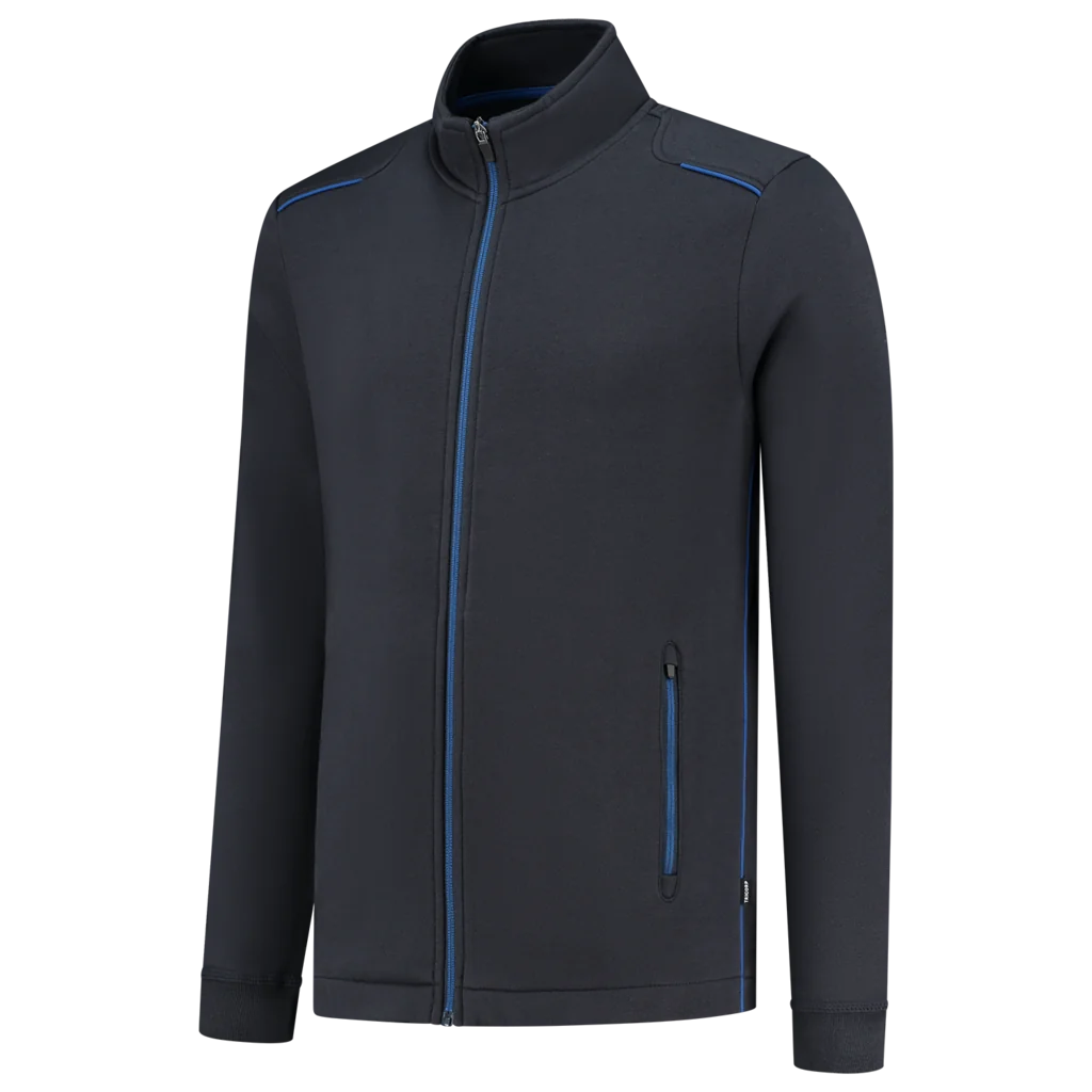 Tricorp 302702 Sweatvest Accent Marineblauw / Koningsblauw