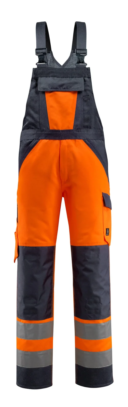 Mascot 15969-948 Gosford Amerikaanse overall met kniezakken hi-vis oranje/donkermarine