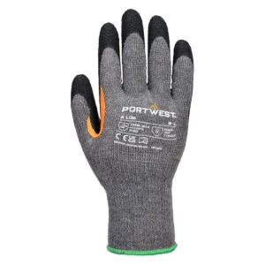 A106 Grip 10 latex handschoen met versterkt duimkruis (afname per 12 paar) aanzicht 2