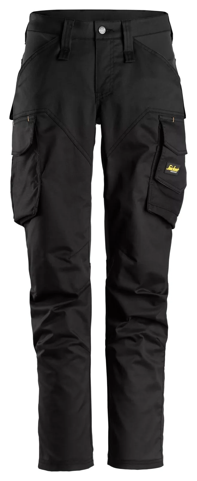 Snickers Workwear 6703 Zwart/Zwart aanzicht 1