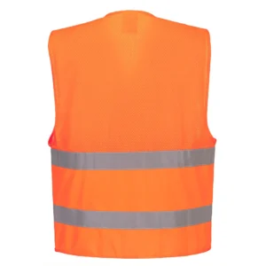 C494 Hi-Vis Half Meshvest aanzicht 2
