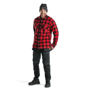 32251131 Overhemd flanel gevoerd aanzicht 2
