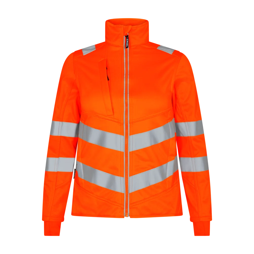 SAFETY softshell jack voor dames Hi-vis Orange