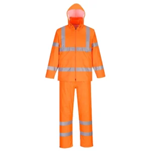 H448 Hi-Vis Regenpak aanzicht 1