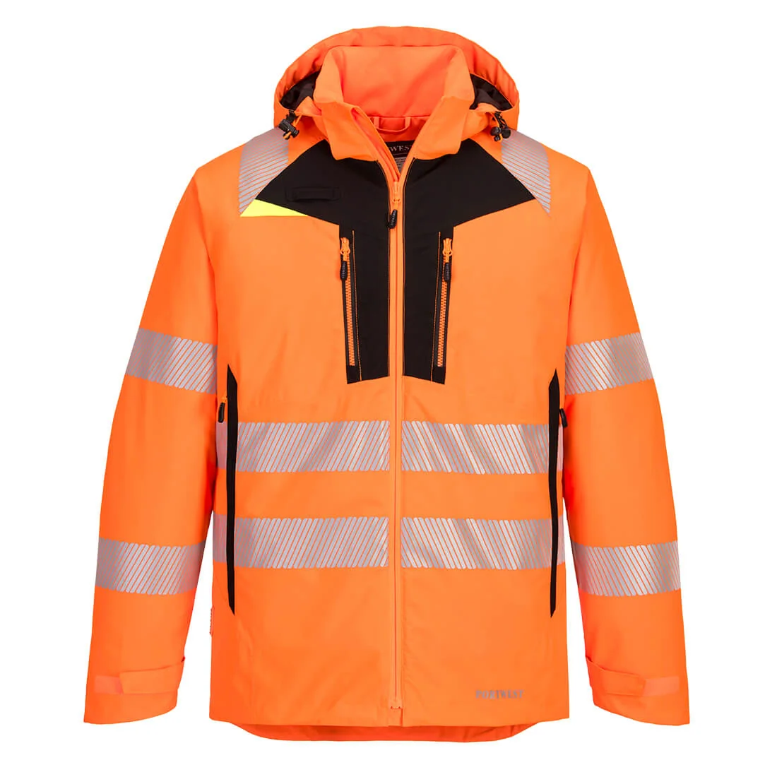PORTWEST DX461 DX4 Hi-Vis winterjack Oranje/zwart