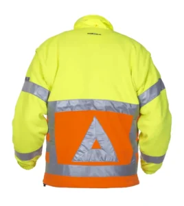 Verkeersregelaarsfleece Florence aanzicht 2