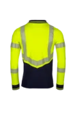 Ardva High-vis poloshirt, lange mouwen, ARC bescherming aanzicht 3