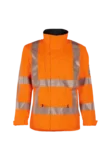 Edam Women ECO dames high-vis regenjas aanzicht 1