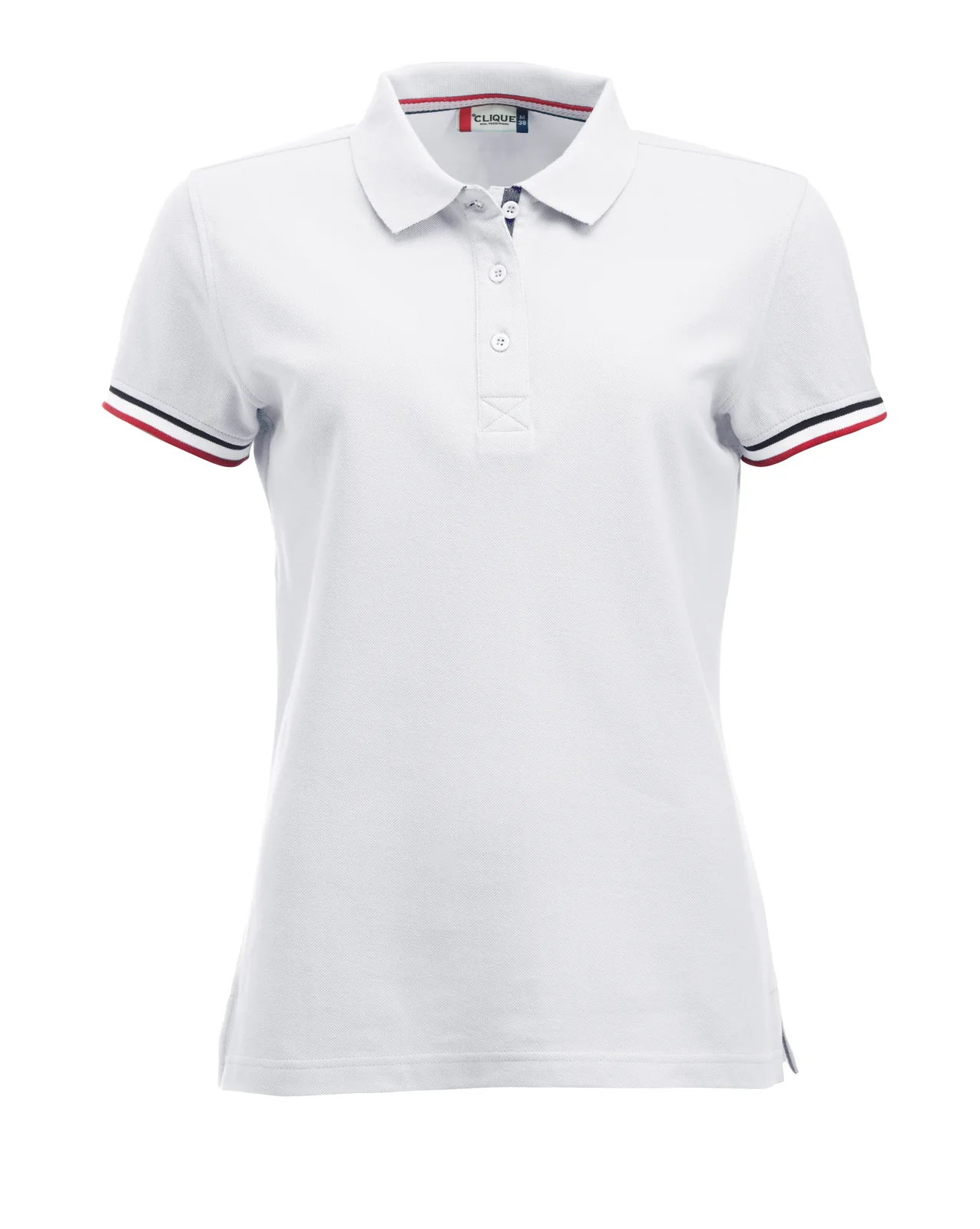 Clique Newton 028239 Poloshirt Regular Fit Dames Wit