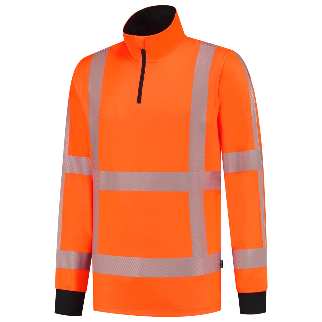 Tricorp 303701 Zip Sweater RWS Revisible Fluor Orange