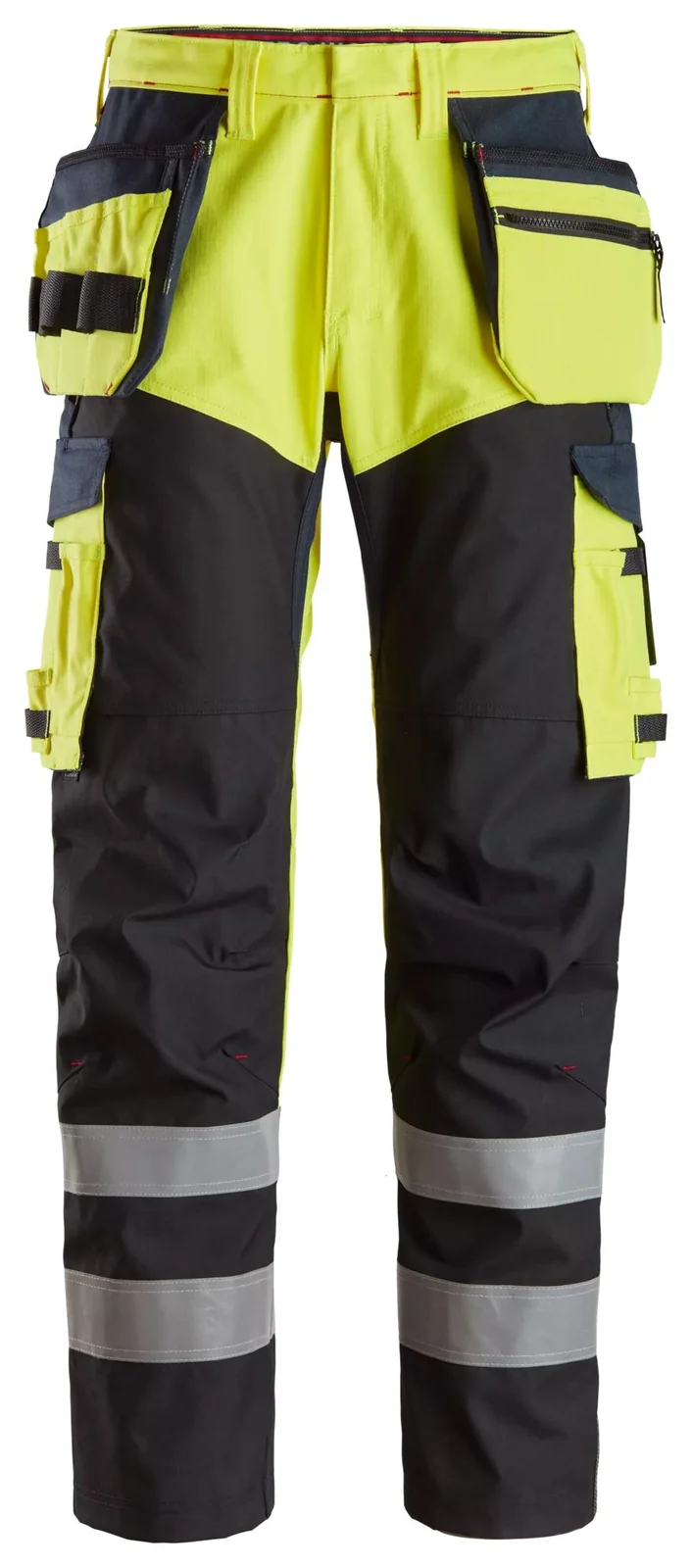 Snickers Workwear 6265 Geel/Marineblauw aanzicht 1