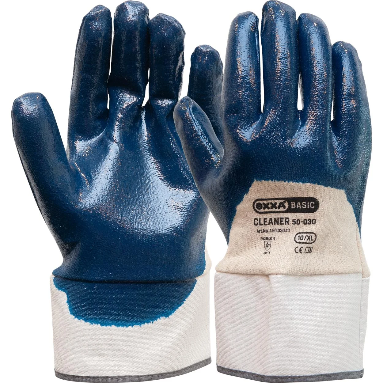 Cleaner 50-030 handschoen Blauw / Wit