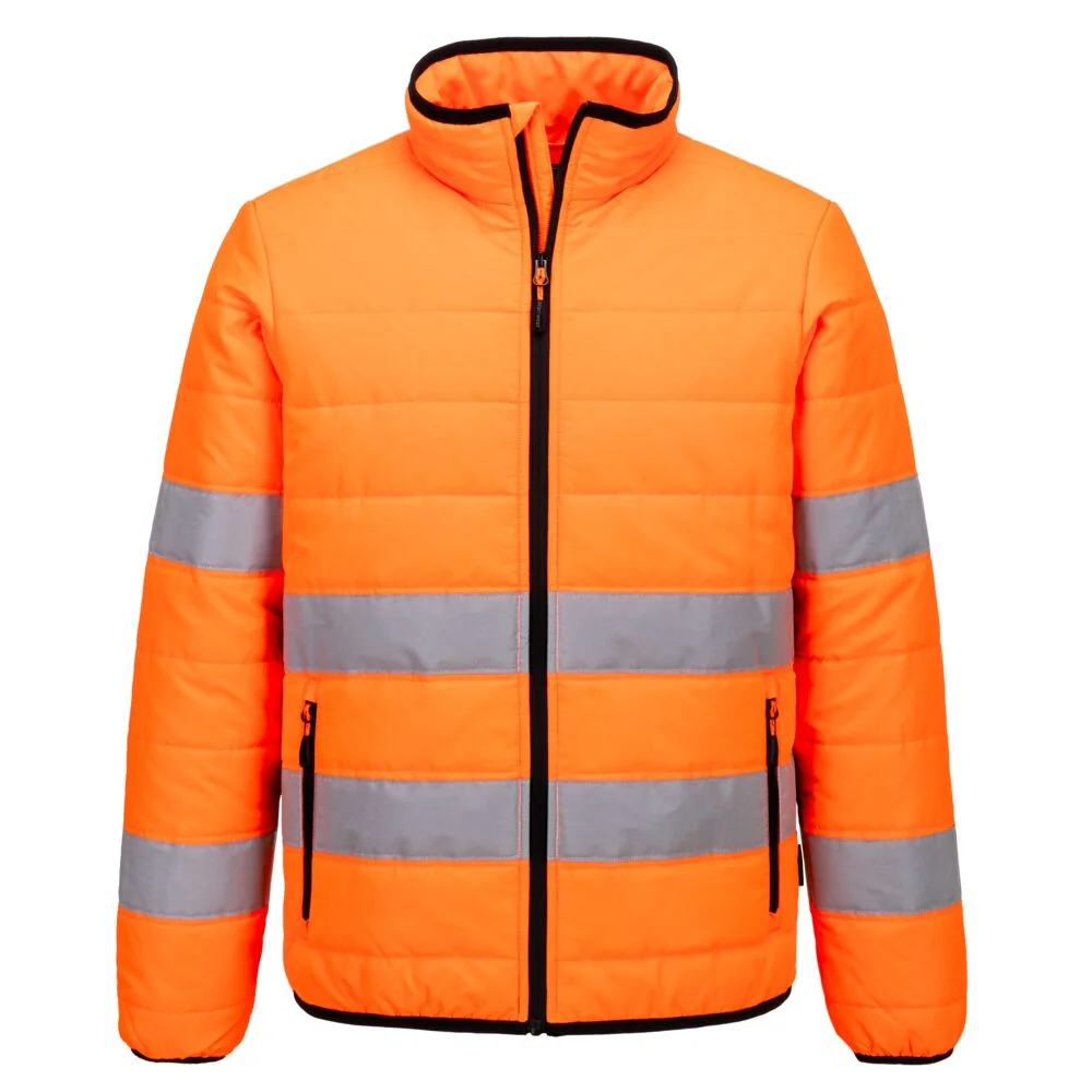 PORTWEST S617 Hi-Vis gewatteerd Jack Oranje/zwart