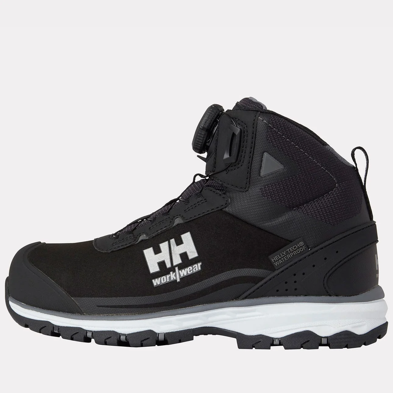 Helly Hansen Chelsea Evolution 2 Mid BOA HT dames veiligheidsschoenen 78249 Zwart/Grijs