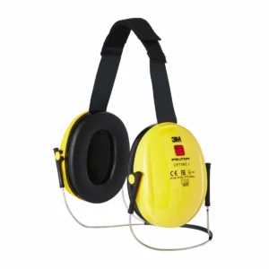 PELTOR Optime I H510B gehoorkap met nekbeugel aanzicht 3