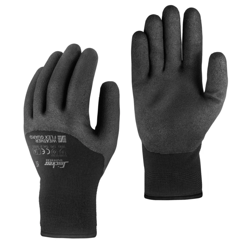 Snickers Workwear 9325 Zwart/Zwart aanzicht 1