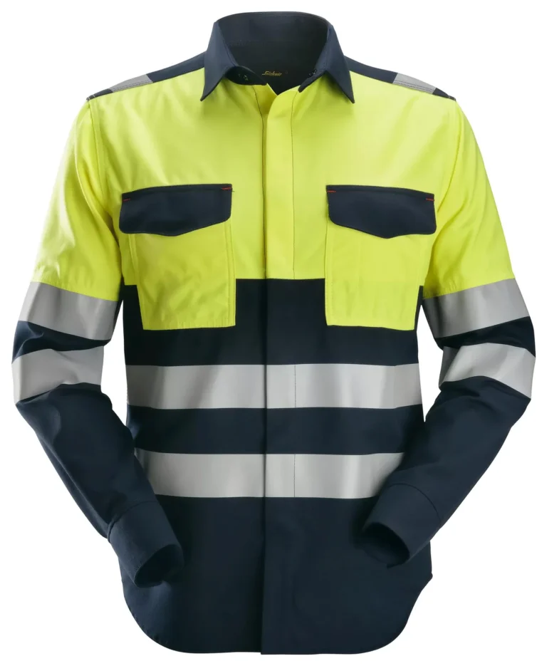 Snickers Workwear 8560 Geel aanzicht 1