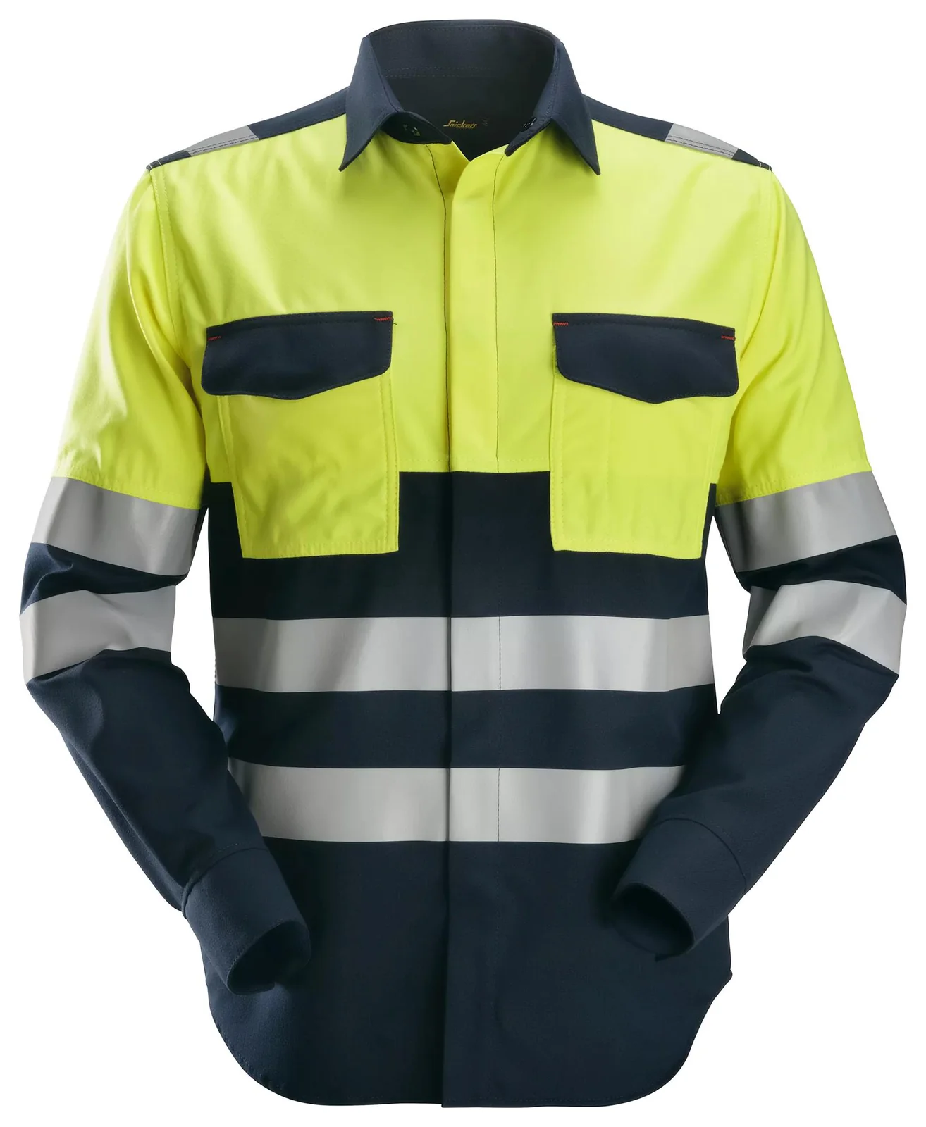 Snickers Workwear 8560 Geel aanzicht 1