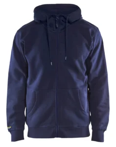 33661048 Hooded sweatshirt met rits aanzicht 2
