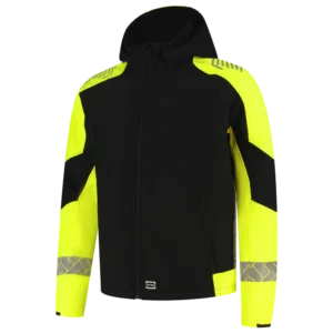 406111 Softshell Capuchon Reflective Redefined aanzicht 1