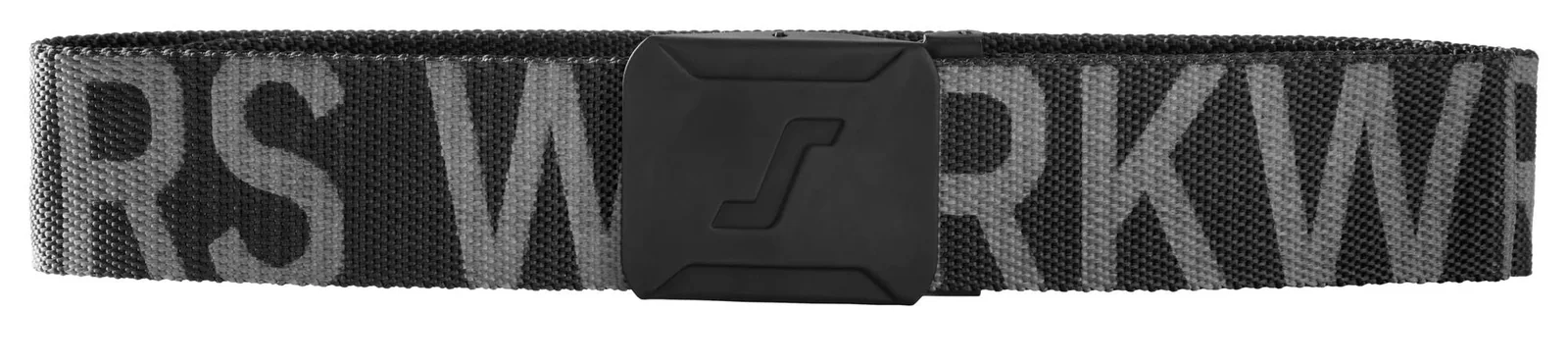 9004 Riem met Logo Zwart/Staalgrijs