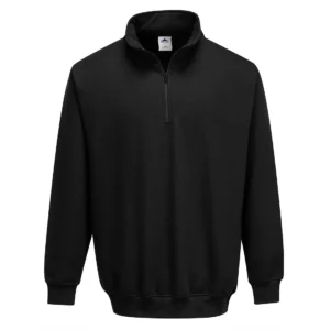 B309 Sorrento Sweatshirt met rits aanzicht 1