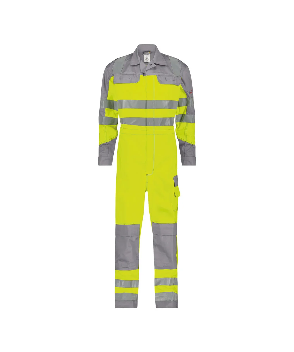 DASSY 100380 Fluogeel/Grafietgrijs aanzicht 1