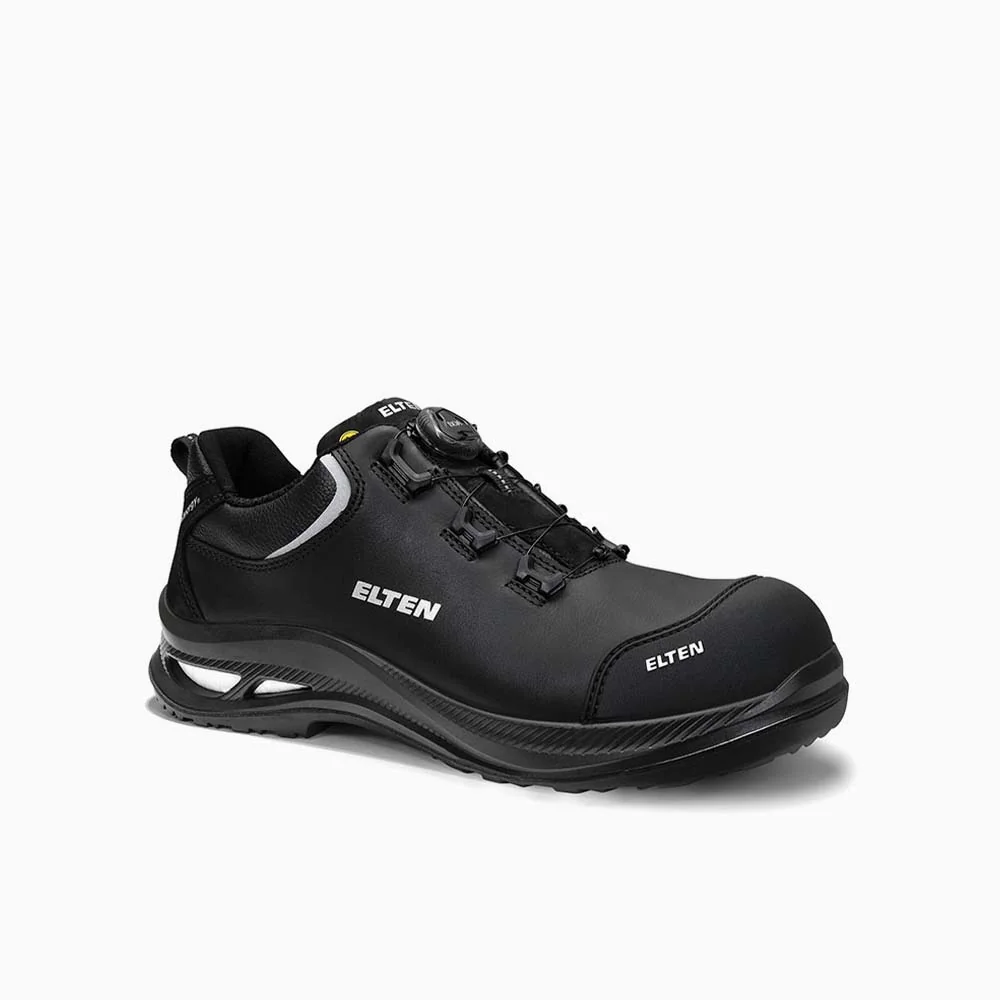 ELTEN veiligheidsschoen laag TERENCE XXG PRO BOA® black Low ESD Zwart