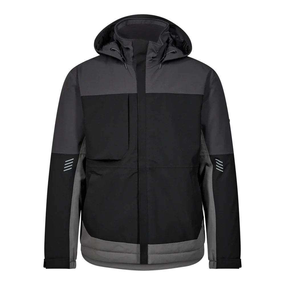 ENTIRE winterjack Zwart/Antracietgrijs