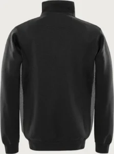 Sweatshirt met korte ritssluiting 1705 DF aanzicht 2