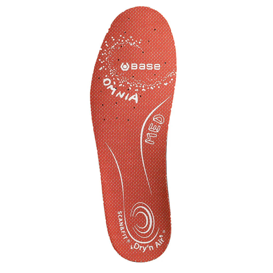 PORTWEST B6311 Dry’n Air Scan&Fit Omnia Med inlegzolen Rood