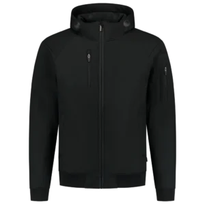 402704 Softshell Bomber Capuchon RE2050 aanzicht 2